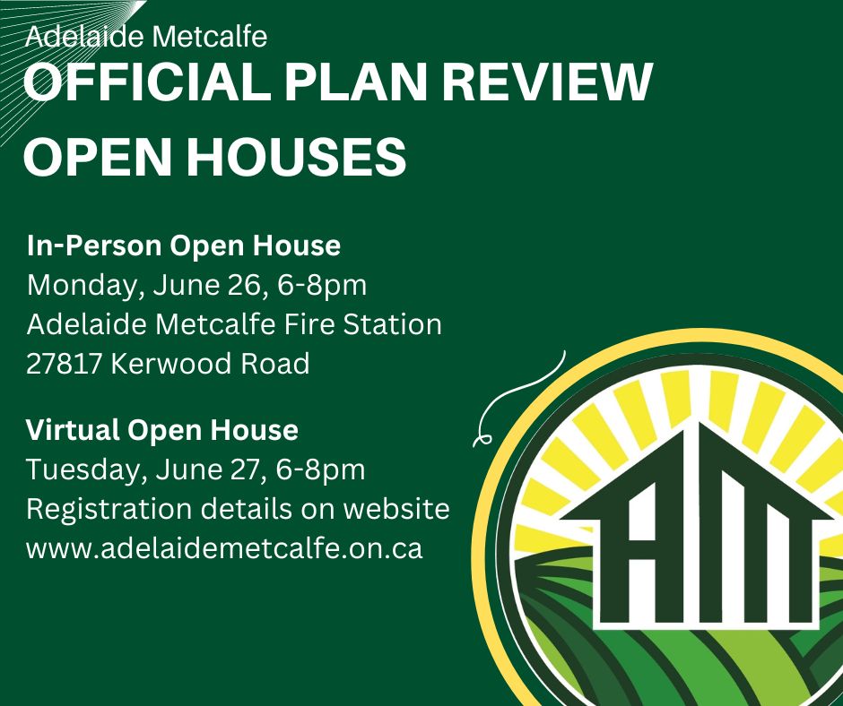 Picture of Official Plan Review Open House Invitation