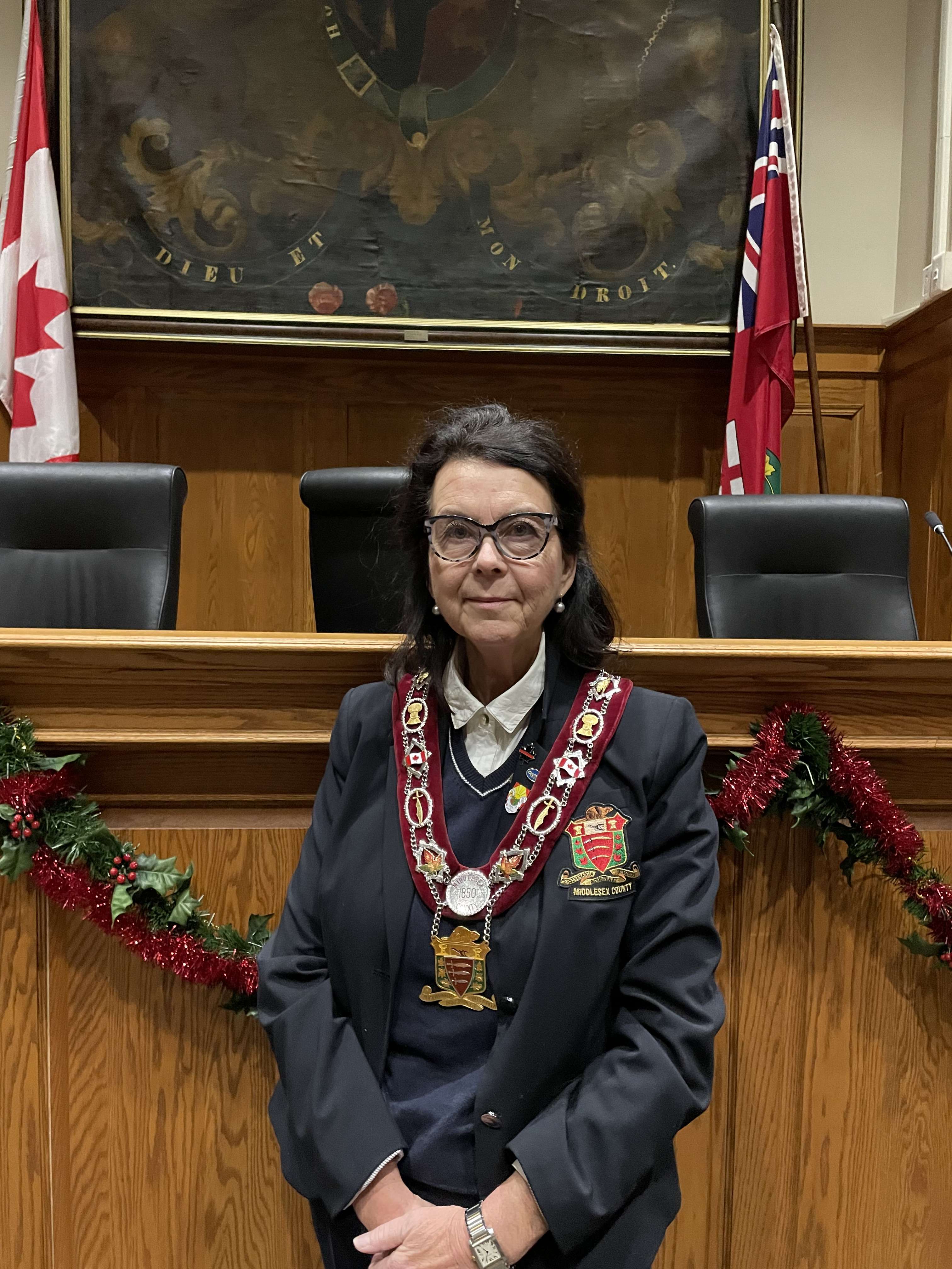 County Council welcomes Councillor Clarke as the New Warden of Middlesex County