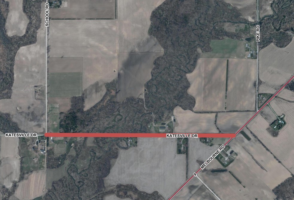 Katesville Dr Closure