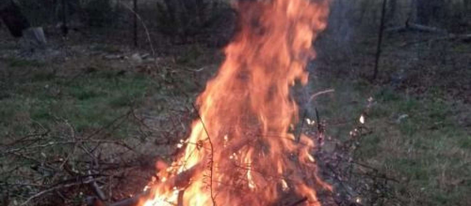 picture of an open air burn