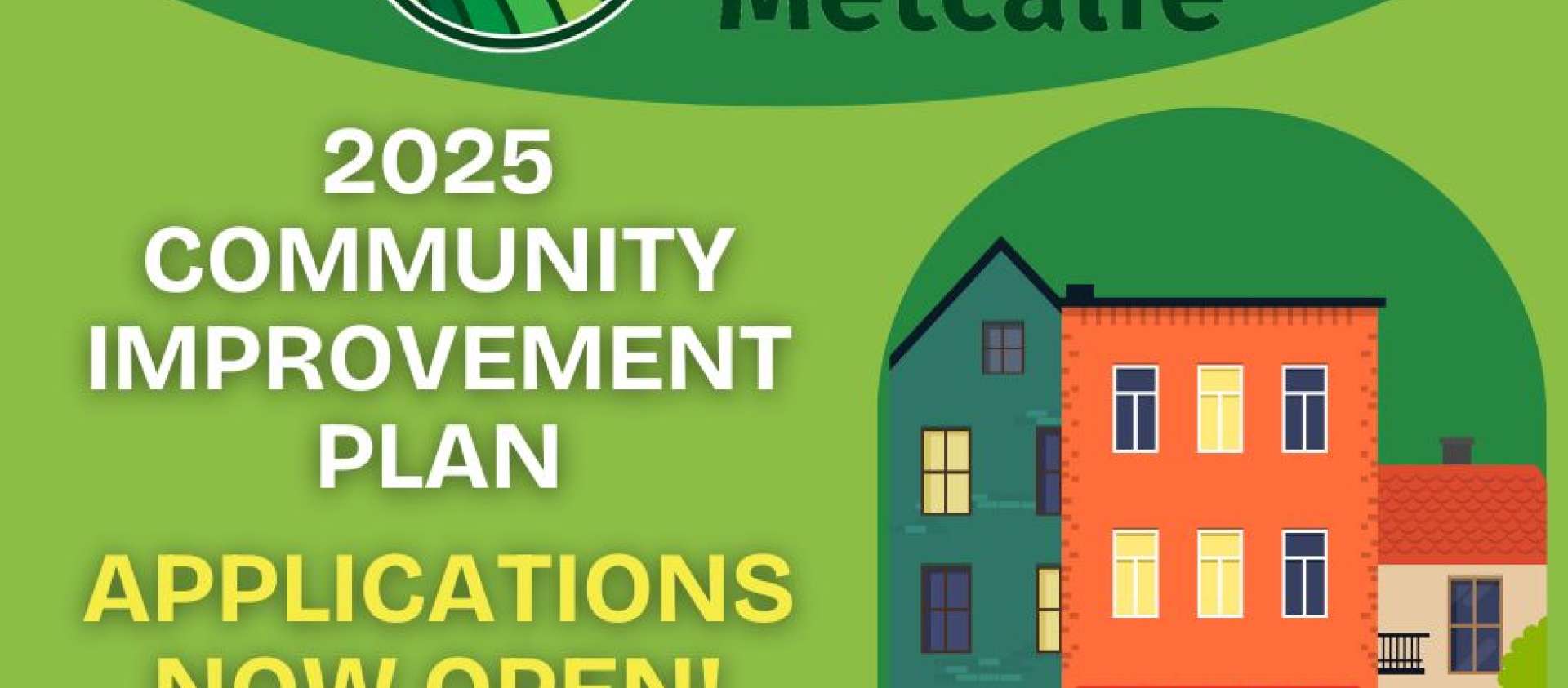 Community Improvement Plan Applications now open