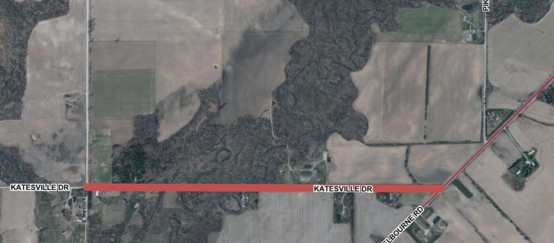 Katesville Dr Closure