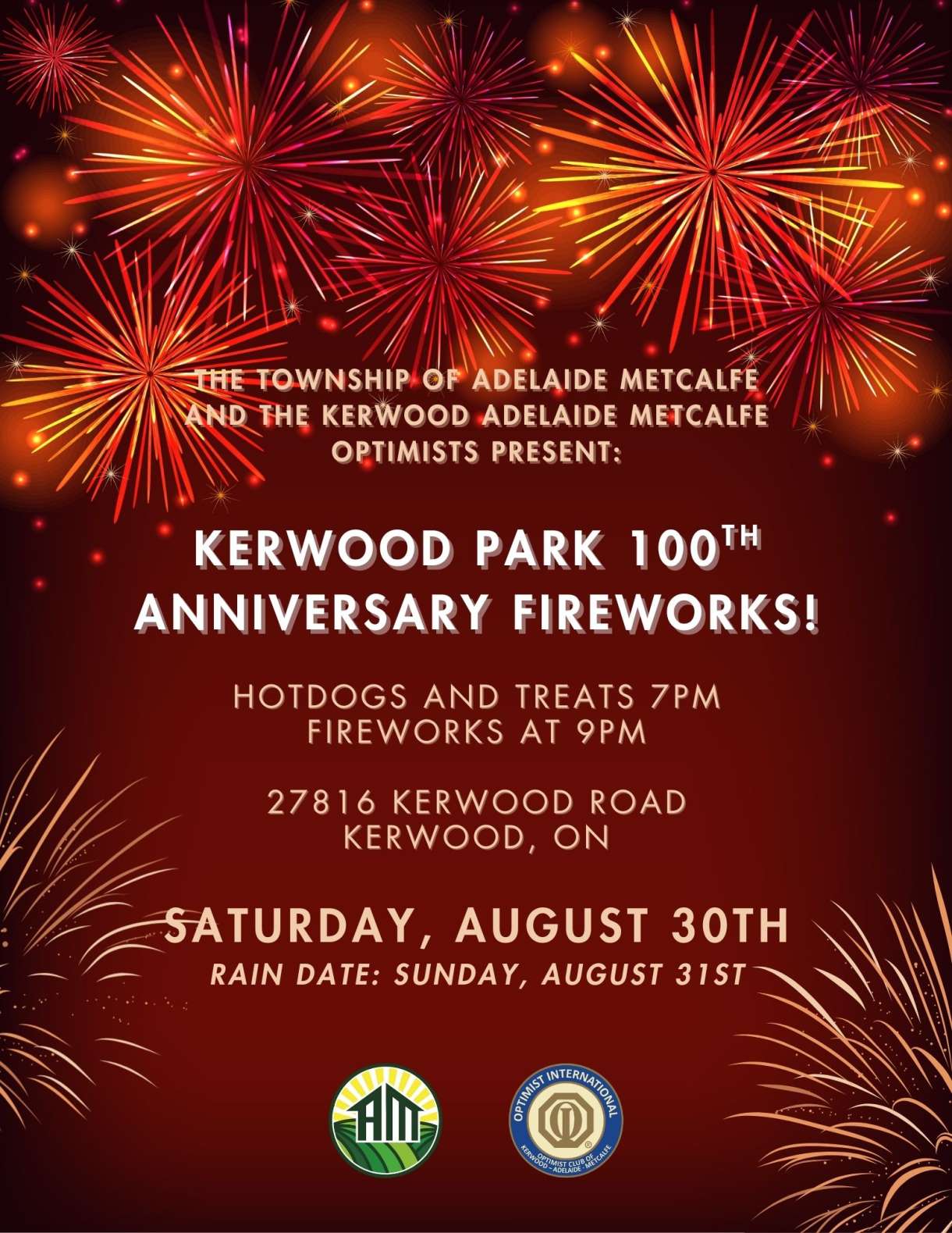 fireworks flyer